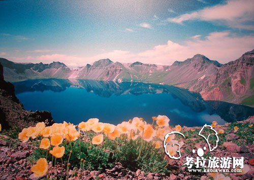 长白山天池景色